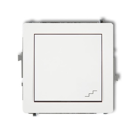 Karlik Deco Biały Mechanizm Włącznika Schodowego Dwp-3