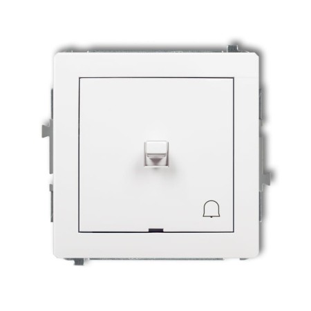 Karlik Deco Biały Mechanizm Włącznika Zwierny Dzwonek W Stylu Amerykańskim Dwpus-4