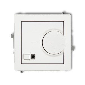Karlik Deco Biały Mechanizm Elektronicznego Regulatora Temperatury Z Czujnikiem Podpodłogowym Drt-1