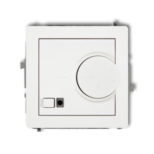 Karlik Deco Biały Mechanizm Elektronicznego Regulatora Temperatury Z Czujnikiem Powietrznym Drt-2
