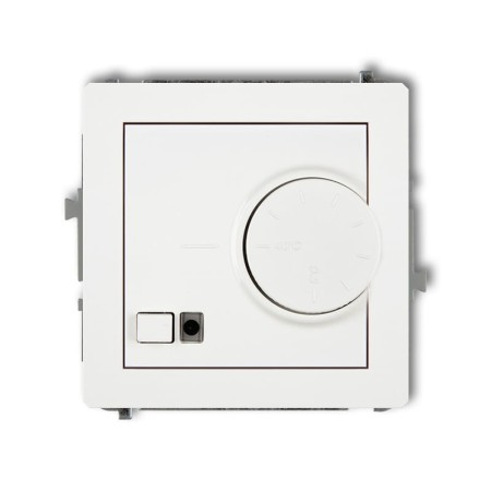 Karlik Deco Biały Mechanizm Elektronicznego Regulatora Temperatury Z Czujnikiem Powietrznym Drt-2