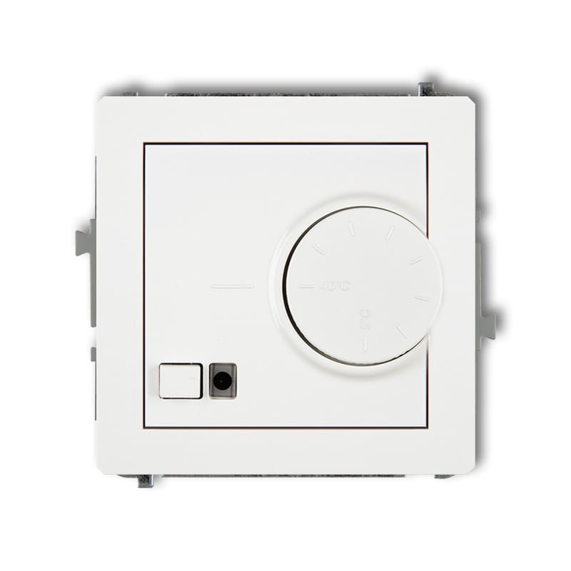 Karlik Deco Biały Mechanizm Elektronicznego Regulatora Temperatury Z Czujnikiem Powietrznym Drt-2