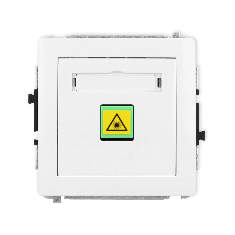 Karlik Deco Biały Mechanizm Gniazda Światłowodowego/Optycznego Pojedynczego Dgop-1