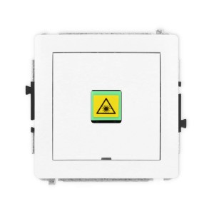 Karlik Deco Biały Mechanizm Gniazda Światłowodowego/Optycznego Pojedynczego, Bez Pola Opisowego Dgopbo-1
