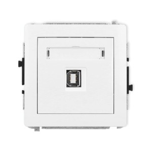 Karlik Deco Biały Mechanizm Gniazda Pojedynczego Usb A-B2.0 Dgusb-3