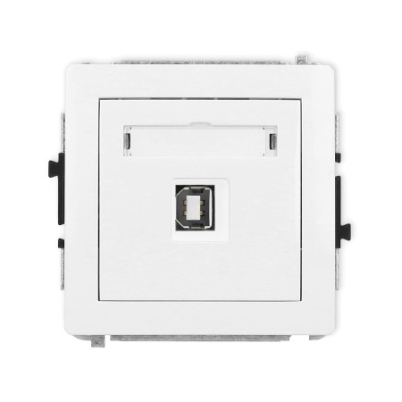 Karlik Deco Biały Mechanizm Gniazda Pojedynczego Usb A-B2.0 Dgusb-3