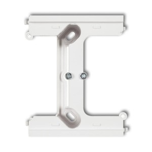 Karlik Deco / Mini Biały Moduł Rozszerzający Puszkę Natynkową Pojedynczą, Składaną Do Ramek Wielokrotnych Deco, Mini Dpu-2