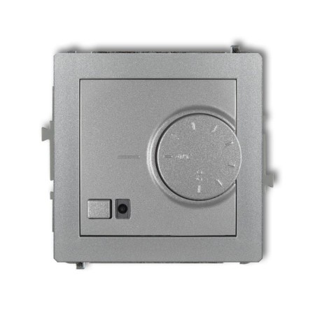 Karlik Deco Srebrny Metalik Mechanizm Elektronicznego Regulatora Temperatury Z Czujnikiem Powietrznym 7Drt-2