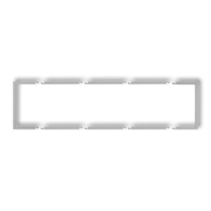 Karlik Prod. Uzupełniające Srebrny Metalik Ramka Wypełniająca Poczwórna Deco 7Drw-4