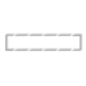 Karlik Prod. Uzupełniające Srebrny Metalik Ramka Wypełniająca Pięciokrotna Deco 7Drw-5