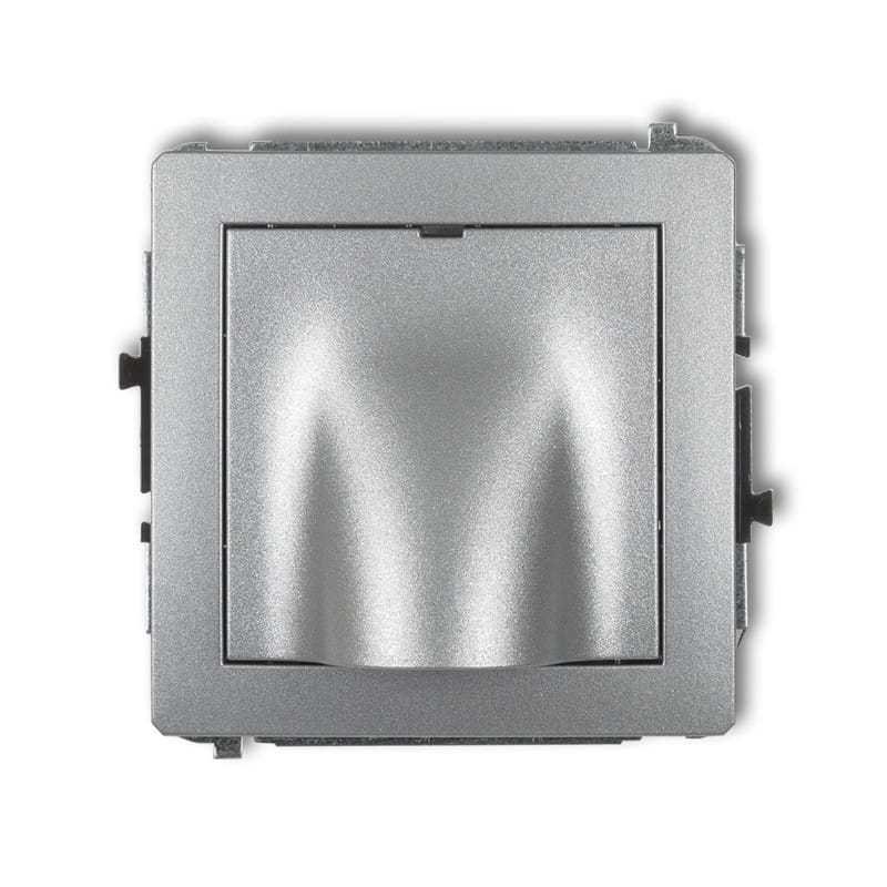 Karlik Deco Srebrny Metalik Mechanizm Wypustu Kablowego 7Dwpk