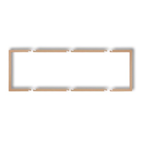 Karlik Prod. Uzupełniające Złoty Metalik Ramka Wypełniająca Potrójna Deco 8Drw-3