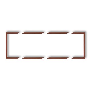 Karlik Prod. Uzupełniające Brązowy Metalik Ramka Wypełniająca Potrójna Deco 9Drw-3