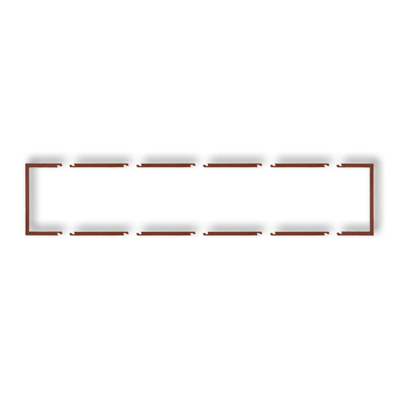 Karlik Prod. Uzupełniające Brązowy Metalik Ramka Wypełniająca Pięciokrotna Deco 9Drw-5