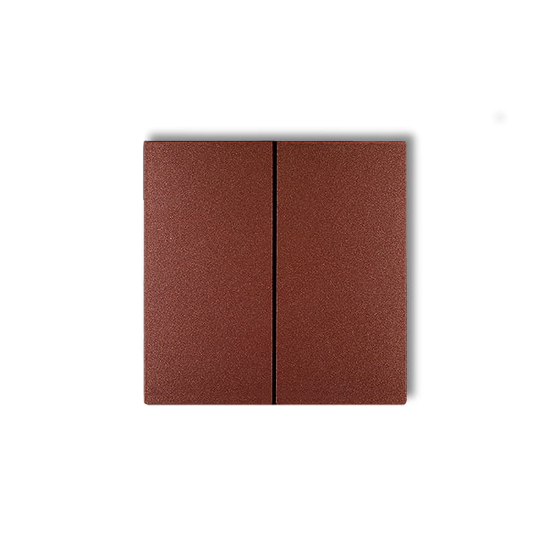 Karlik Prod. Uzupełniające Brązowy Metalik Klawisze Podwójne Do Łączników Deco, Flexi (Komplet Dwóch Sztuk) 9Dkl-2