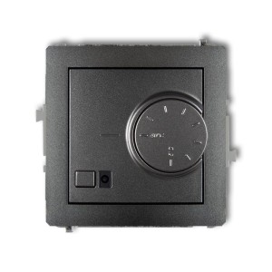 Karlik Deco Grafitowy Mechanizm Elektronicznego Regulatora Temperatury Z Czujnikiem Podpodłogowym 11Drt-1
