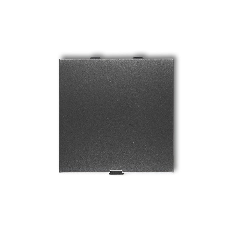 Karlik Prod. Uzupełniające Grafitowy Zaślepka Do Ramki Serii Deco, Icon, Mini. Flexi 11Dza