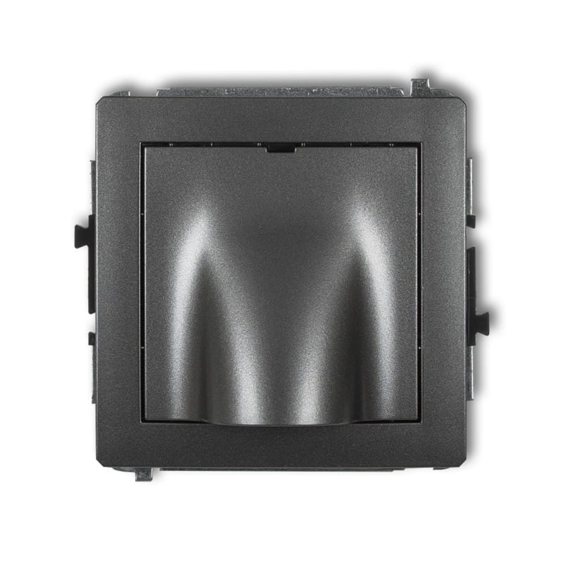 Karlik Deco Grafitowy Mechanizm Wypustu Kablowego 11Dwpk