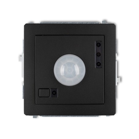Karlik Deco Czarny Mat Mechanizm Elektronicznego Czujnika Ruchu 12Dcr-1