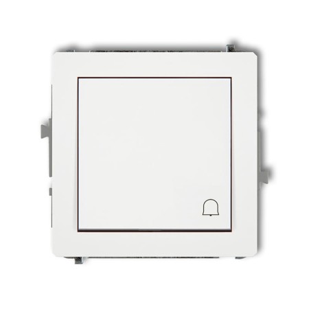Karlik Deco Biały Mechanizm Włącznika Zwierny Dzwonek Dwp-4