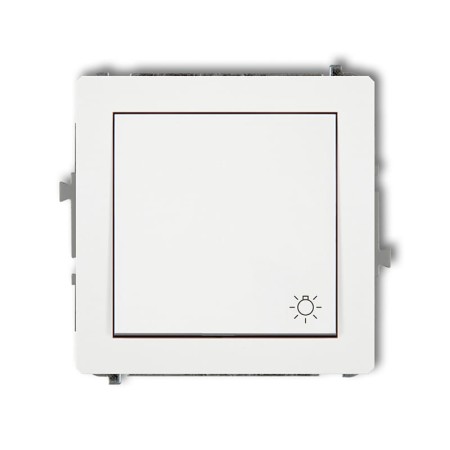 Karlik Deco Biały Mechanizm Włącznika Zwierny Światło Dwp-5