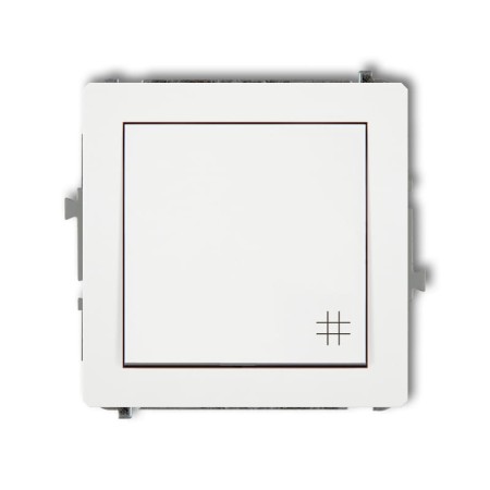 Karlik Deco Biały Mechanizm Włącznika Krzyżowego Dwp-6
