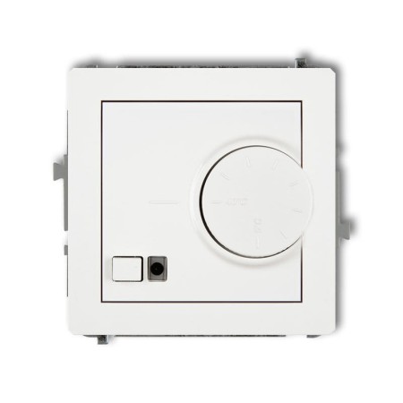 Karlik Deco Biały Mechanizm Elektronicznego Regulatora Temperatury Z Czujnikiem Podpodłogowym Drt-1