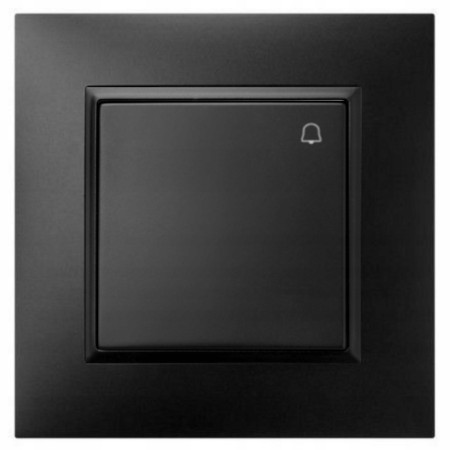 Włącznik Światła Dzwonkowy Czarny Ospel Aria