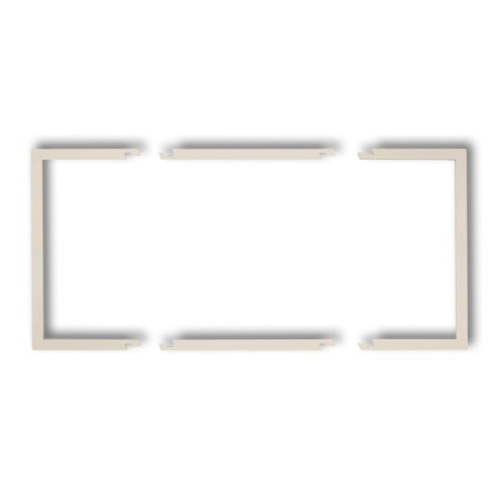 Karlik Prod. Uzupełniające Beżowy Ramka Wypełniająca Podwójna Deco 1Drw-2