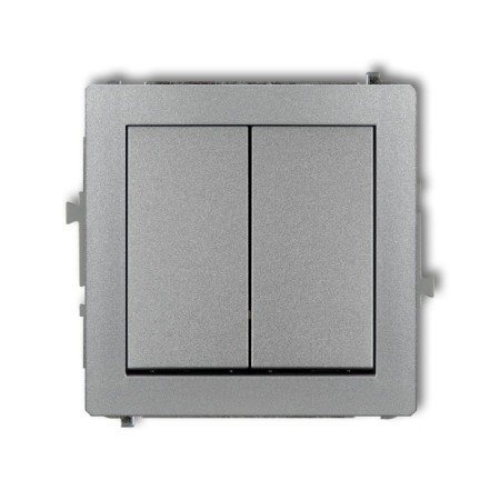 Karlik Deco Srebrny Metalik Mechanizm Włącznika Świecznikowego 7Dwp-2