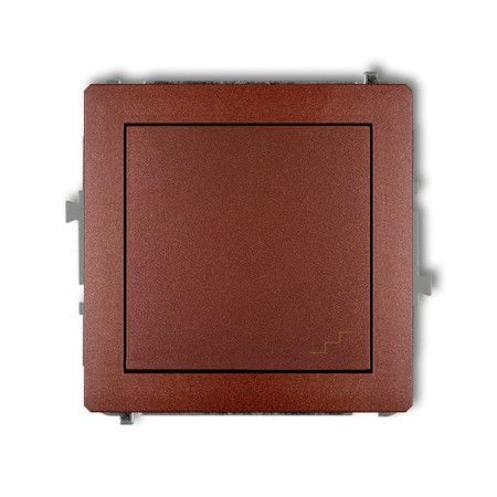 Karlik Deco Brązowy Metalik Mechanizm Włącznika Schodowego 9Dwp-3