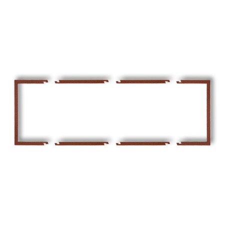Karlik Prod. Uzupełniające Brązowy Metalik Ramka Wypełniająca Potrójna Deco 9Drw-3