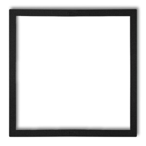 Karlik Prod. Uzupełniające Czarny Mat Ramka Wypełniająca Pojedyncza Deco 12Drw-1