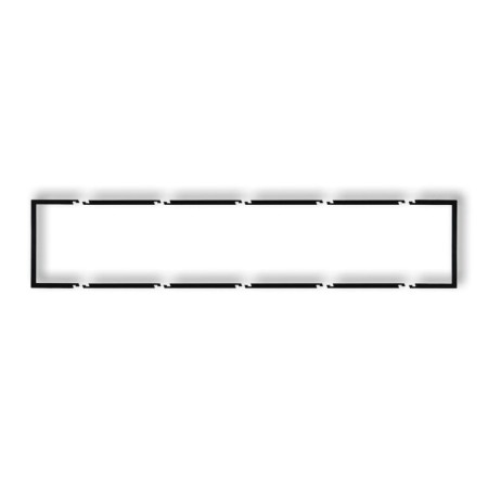 Karlik Prod. Uzupełniające Czarny Mat Ramka Wypełniająca Pięciokrotna Deco 12Drw-5
