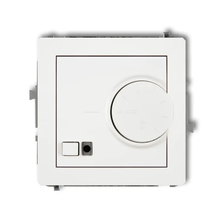 Karlik Deco Biały Mat Mechanizm Elektronicznego Regulatora Temperatury Z Czujnikiem Podpodłogowym 25Drt-1