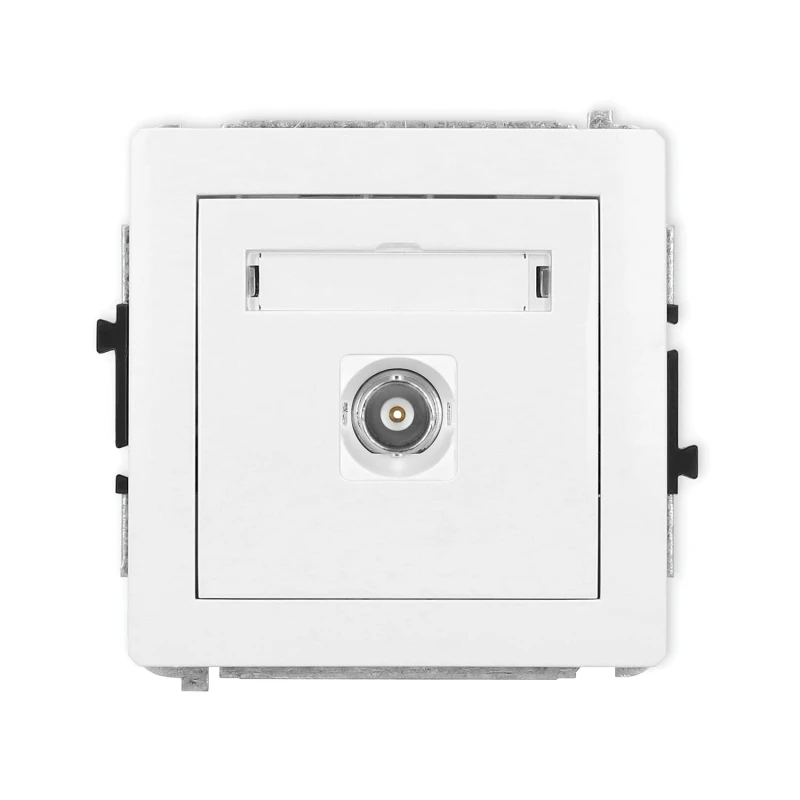 Karlik Deco Biały Mat Mechanizm Gniazda Pojedynczego Bnc 25Dgbnc-1