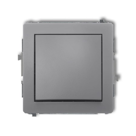 Karlik Deco Szary Mat Mechanizm Włącznika Jednobiegunowego 27Dwp-1