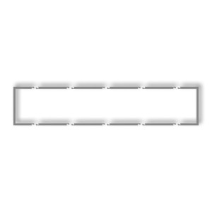 Karlik Prod. Uzupełniające Szary Mat Ramka Wypełniająca Pięciokrotna Deco 27Drw-5