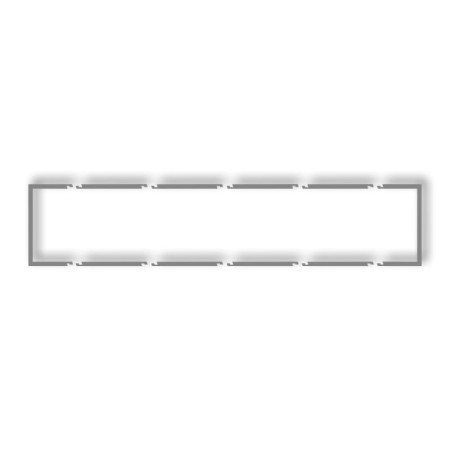 Karlik Prod. Uzupełniające Szary Mat Ramka Wypełniająca Pięciokrotna Deco 27Drw-5