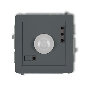 Karlik Deco Grafitowy Mat Mechanizm Elektronicznego Czujnika Ruchu 28Dcr-1