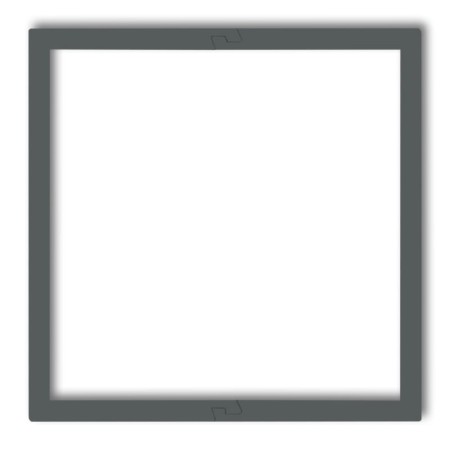 Karlik Prod. Uzupełniające Grafitowy Mat Ramka Wypełniająca Pojedyncza Deco 28Drw-1
