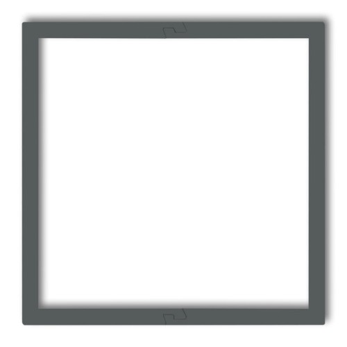 Karlik prod. uzupełniające grafitowy mat Ramka wypełniająca pojedyncza DECO 28DRW-1