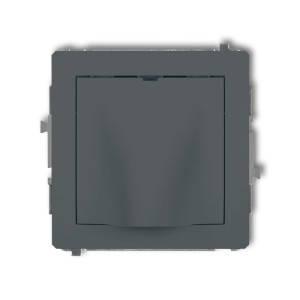 Karlik Deco Grafitowy Mat Mechanizm Wypustu Kablowego 28Dwpk