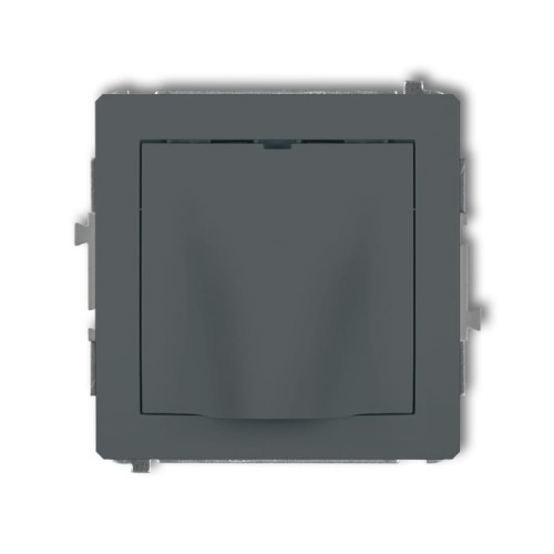 Karlik DECO grafitowy mat Mechanizm wypustu kablowego 28DWPK