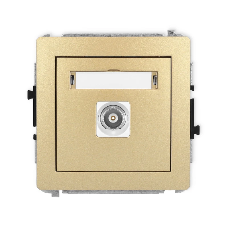 Karlik Deco Złoty Mechanizm Gniazda Pojedynczego Bnc 29Dgbnc-1