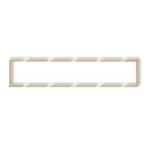 Karlik Prod. Uzupełniające Złoty Ramka Wypełniająca Pięciokrotna Deco 29Drw-5