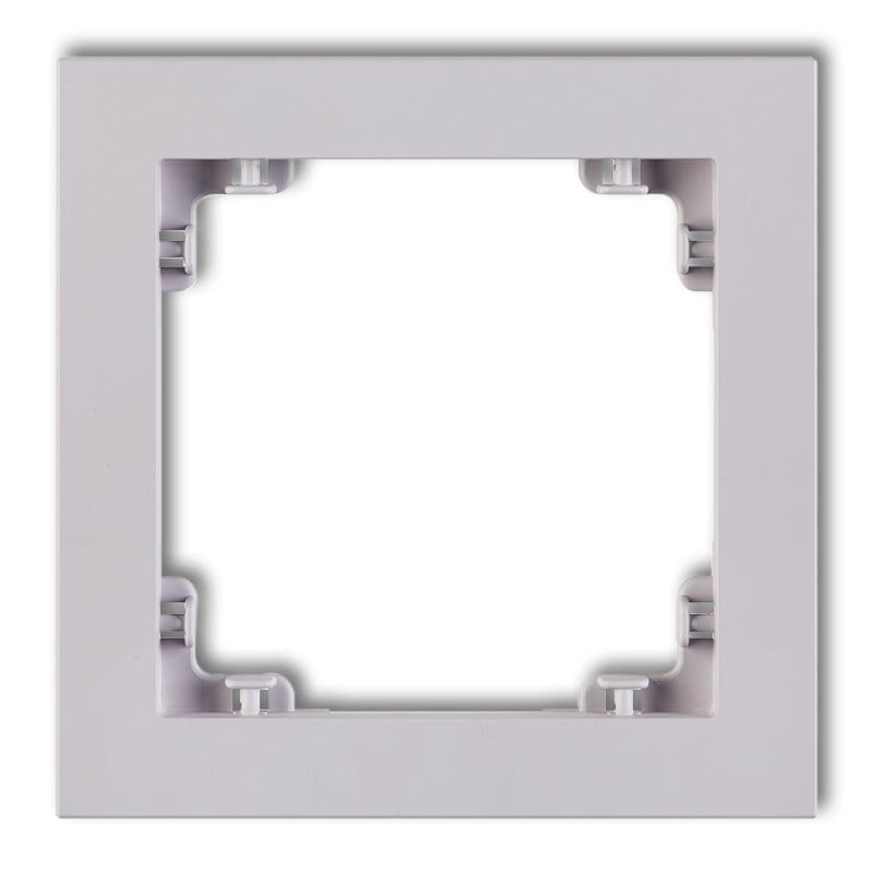 Karlik Deco Liliowy Ramka Uniwersalna Pojedyncza Z Tworzywa Deco Pastel Matt 41Dr-1
