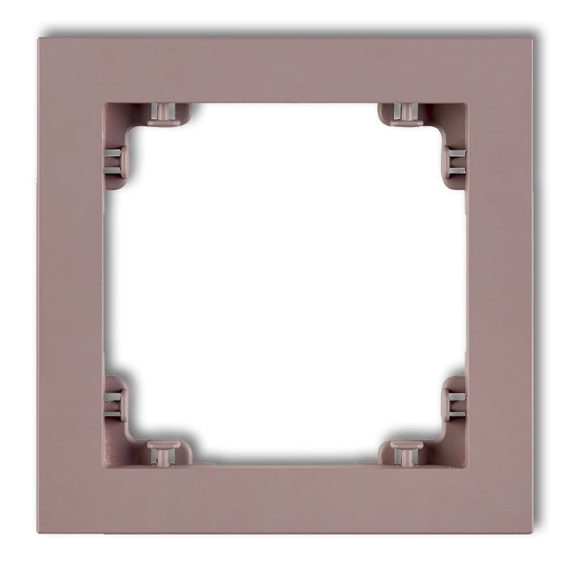 Karlik Deco Lawendowy Ramka Uniwersalna Pojedyncza Z Tworzywa Deco Pastel Matt 42Dr-1