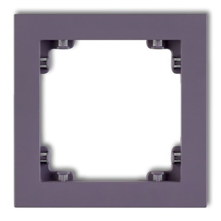 Karlik Deco Wrzosowy Ramka Uniwersalna Pojedyncza Z Tworzywa Deco Pastel Matt 50Dr-1