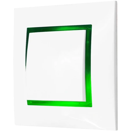 Włącznik Pojedynczy Z Podświetleniem Zielonym